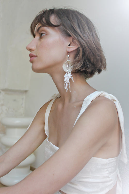 SHELL EARRINGS BY ATELEIA