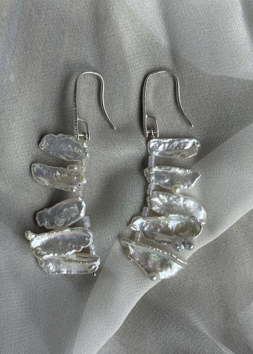 NATURAL PEARLS EERINGS