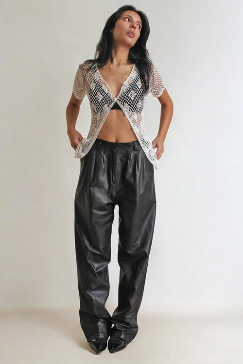 VINTAGE LEATHER PANTS